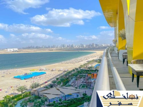 هتل با منظره دریا در دبی